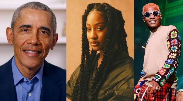 Wizkid And Tems Makes Favourite Music List Of Former US President, Barack Obama 1