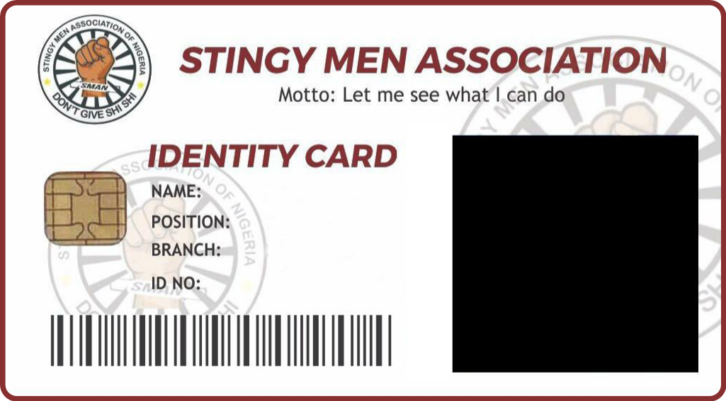 How to download Stingy Men Association ID card and Form 3