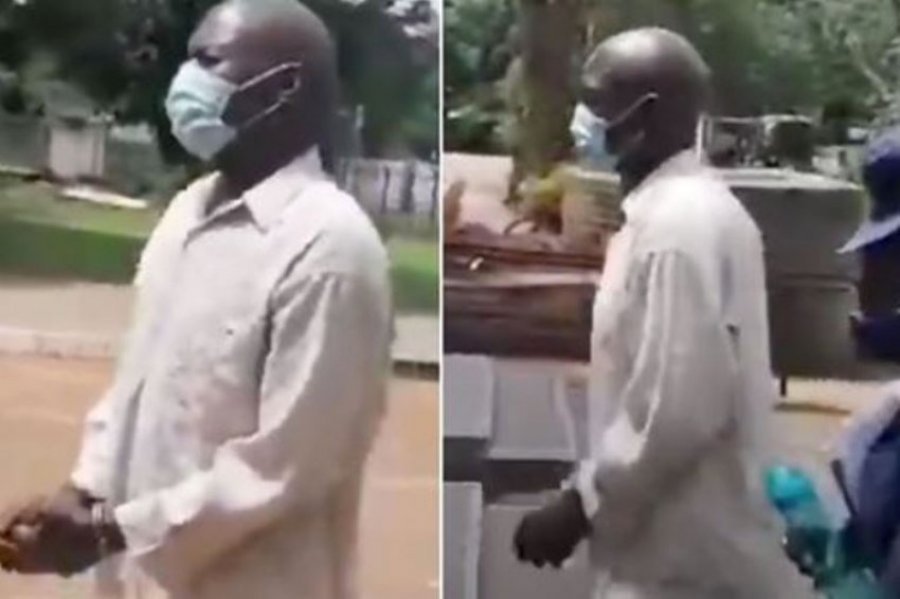 Man Attempts To Have Sεx With Woman's Corpse In Front Of Her Family At Her Funeral 1