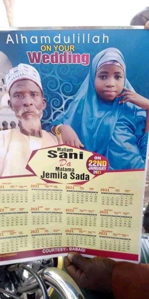Nigerians Reacts As Elderly Grandfather Weds Young Girl In Northern Nigeria 1
