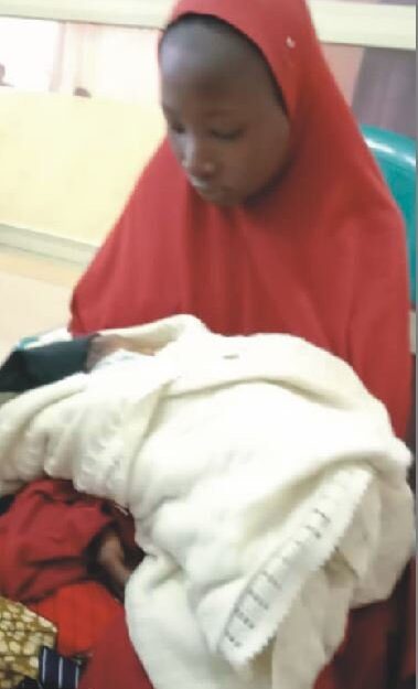 Sad Story Of Hadiza Ibrahim, The 12-Year-Old R*pe Victim Turned Nursing Mother (Photos)