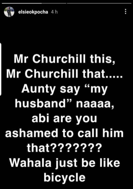 "Are You Ashamed To Call Churchill Your Husband?" - Basket Mouth's Wife Asks Rosy Meurer 2