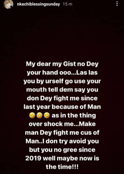 Bobrisky And Nkechi Blessing Fights Dirty On Instagram Over 'Tattoo Issues' 8