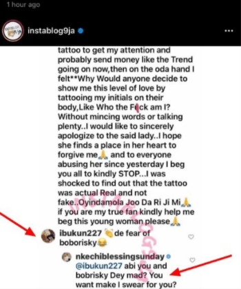 Bobrisky And Nkechi Blessing Fights Dirty On Instagram Over 'Tattoo Issues' 2