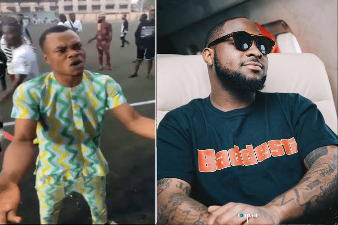 'Die-Hard' Fan Entertains Davido With A Hilarious Performance Of His Hit Song “IF” [Video] 1