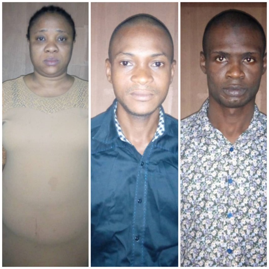 The suspected fraudsters