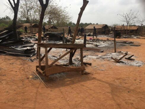 One Dead As Sunday Igboho Allegedly Burns Fulani Settlement In Ogun [Photos] 3