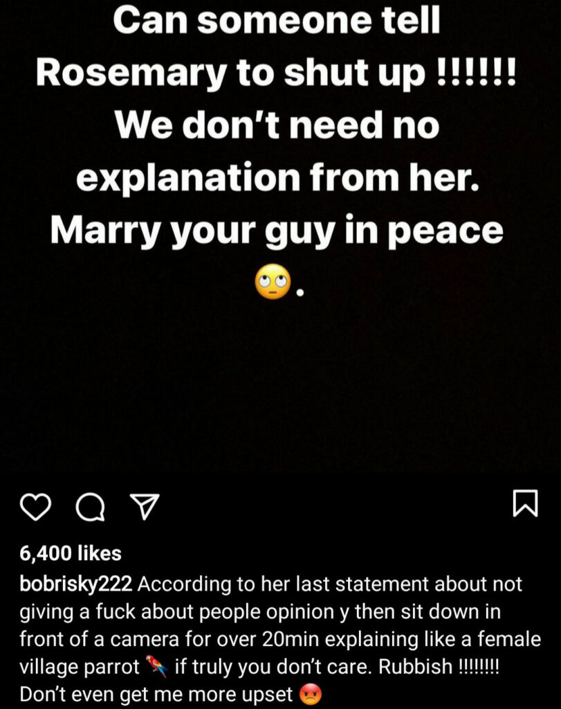 Rosy Meurer Has Clinched The Title Of Number One 'Husband Snatcher' This Year - Bobrisky 2