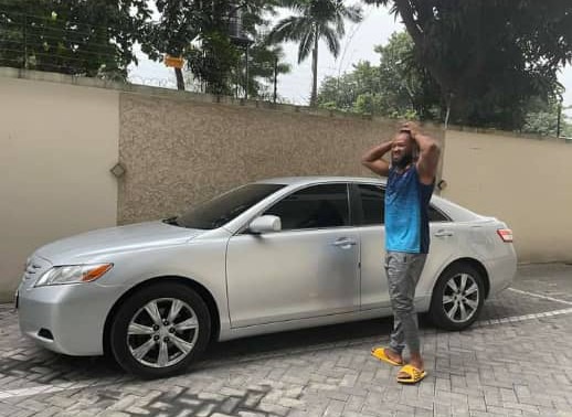 Singer Flavour Gift His Childhood Friend 'Asuwa Dede' A Brand New Car [Photos] 2
