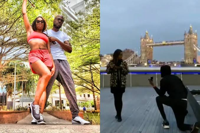 Watch The Moment Nigerian Rapper, Ikechukwu Proposed To His Girlfriend In London [Video] 1