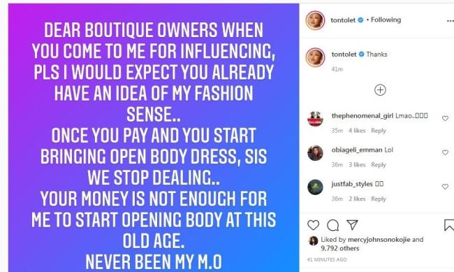 "Your Money Is Not Enough For Me To Start Opening My Body" - Actress Tonto Dikeh Warns 2