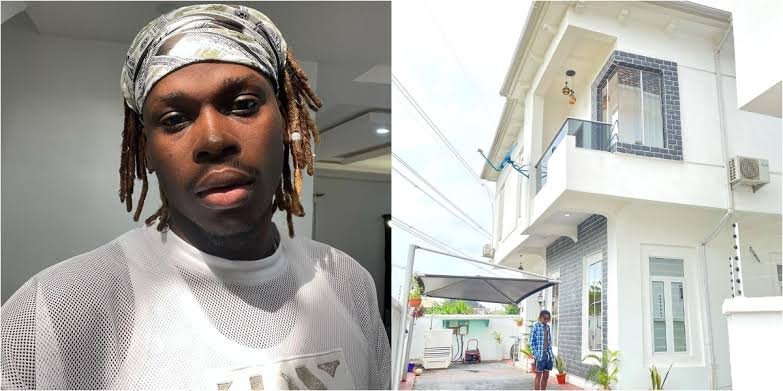 "Beyond Blessed" - Fireboy Says As He Shows Off His New Multi-Million Naira Mansion 1