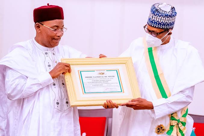 Niger Republic Awards Buhari Because Of His Determination To Move Africa Forward 1