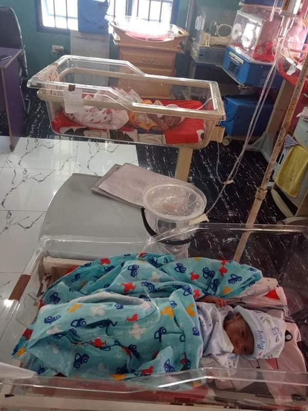 Nigerian Woman, Samuel Regina Gives Birth To Triplets After 11 Years Of Marriage [Photos] 5