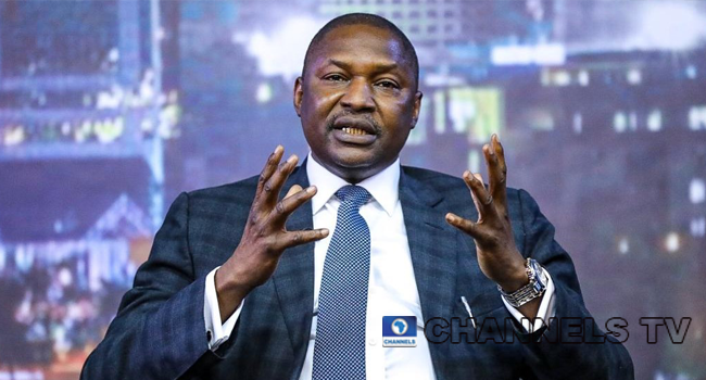Attorney General of the Federation, Abubakar Malami, made an appearance on Channels Television on June 30, 2020.