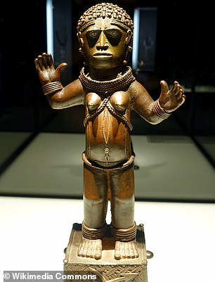 The Ethnological Museum in Berlin has 530 historical objects from the ancient kingdom, including 440 bronzes - considered the most important collection outside the British Museum.