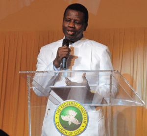 Pastor Enoch Adeboye Helicopter Suspended From Flying