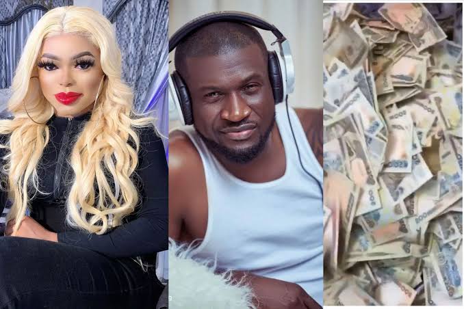 Peter Okoye Reacts As Bobrisky Shows Off His Bank Account Balance Of Almost N1 Billion 1