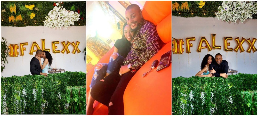 Actor Alexx Ekubo Proposes To His Longtime Girlfriend Fancy Acholonu In United States 1