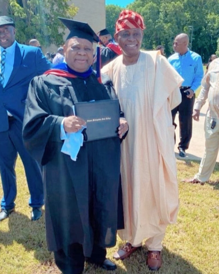 B-Red's Father, Senator Ademola Adeleke Bags Degree In American University [Photos/Video] 3