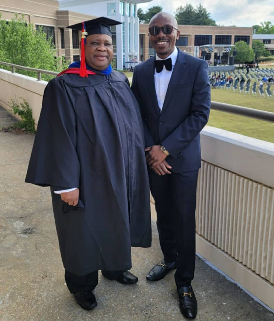 B-Red's Father, Senator Ademola Adeleke Bags Degree In American University [Photos/Video] 4