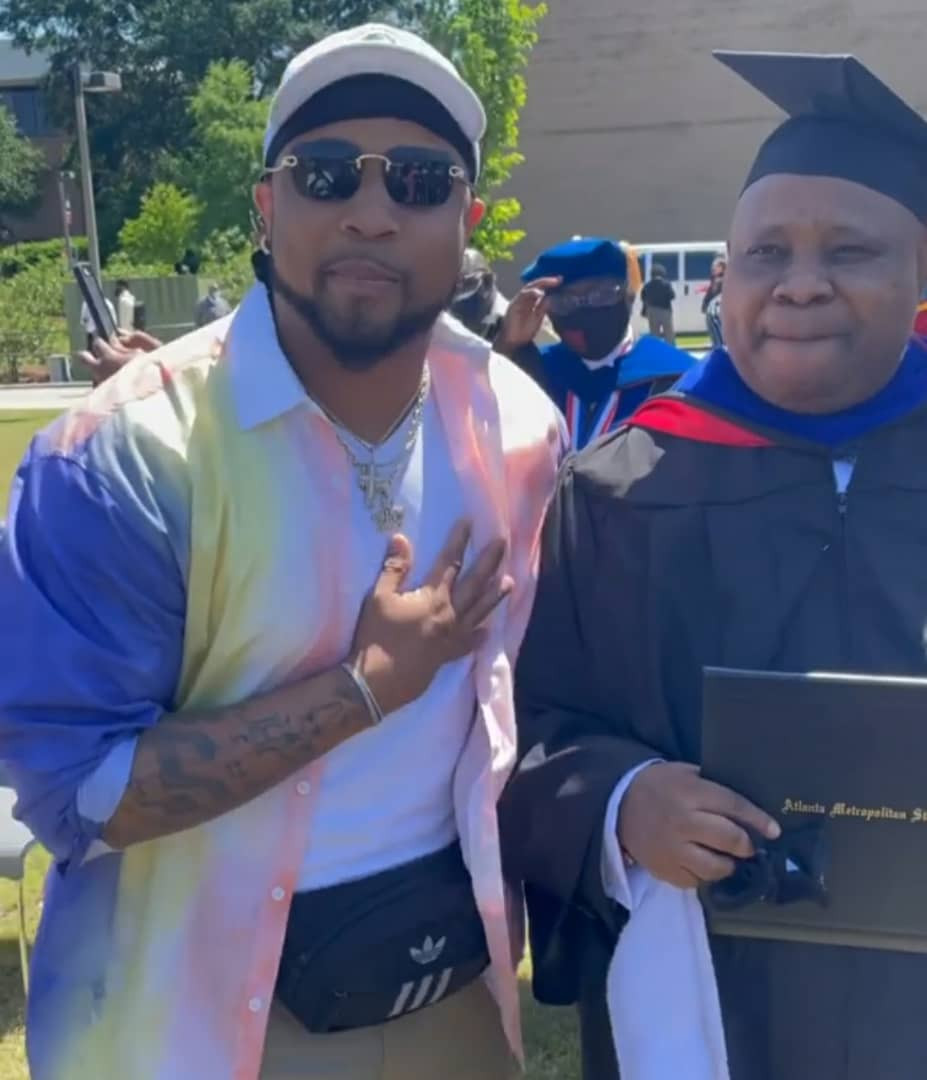 B-Red's Father, Senator Ademola Adeleke Bags Degree In American University [Photos/Video] 5