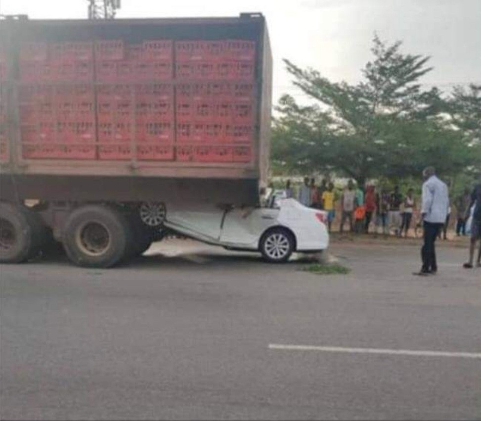 Buhari Mourns As Chuba Okadigbo's Son Dies In Accident After His Car Ran Under A Trailer 2