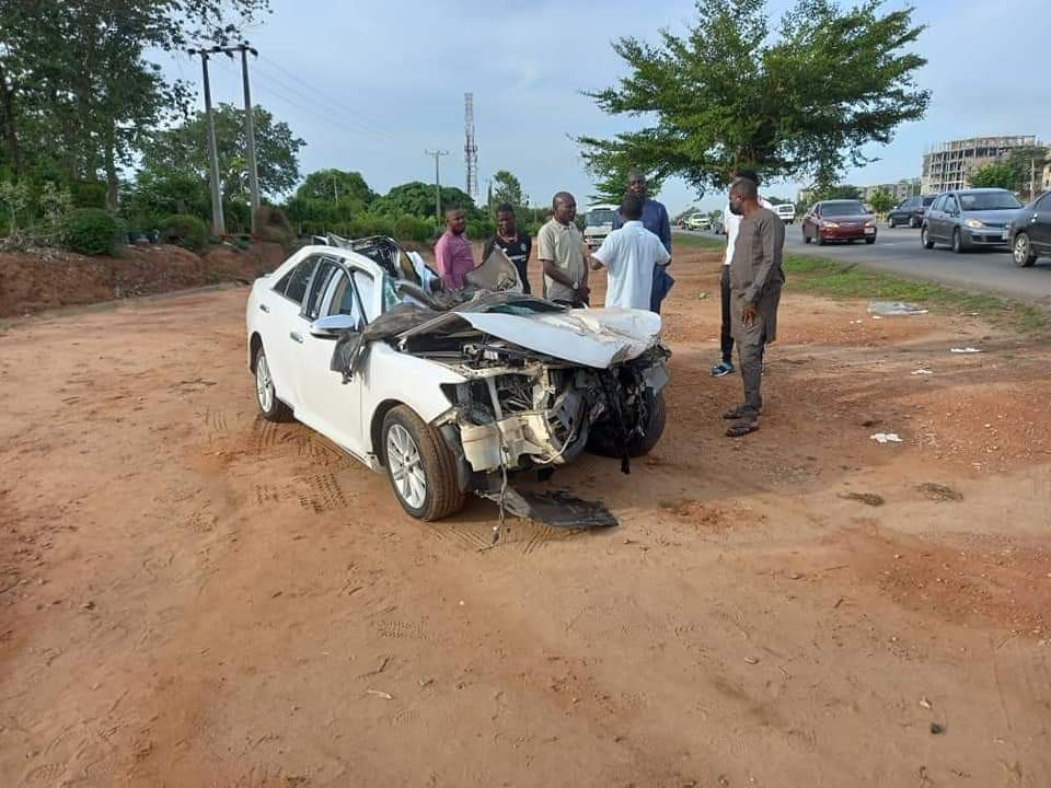 Buhari Mourns As Chuba Okadigbo's Son Dies In Accident After His Car Ran Under A Trailer 6