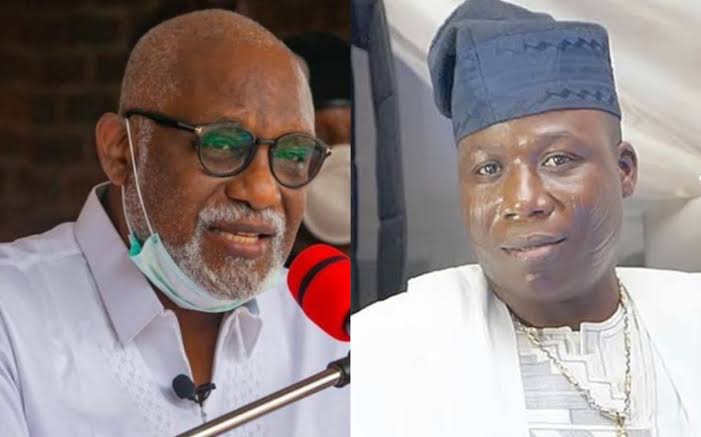 "I Don't Support Agitation For Yoruba Nation" - Governor Akeredolu Warns Sunday Igboho 1