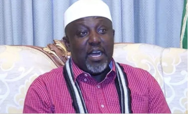 Rochas Okorocha charges Nigerians not to give up.