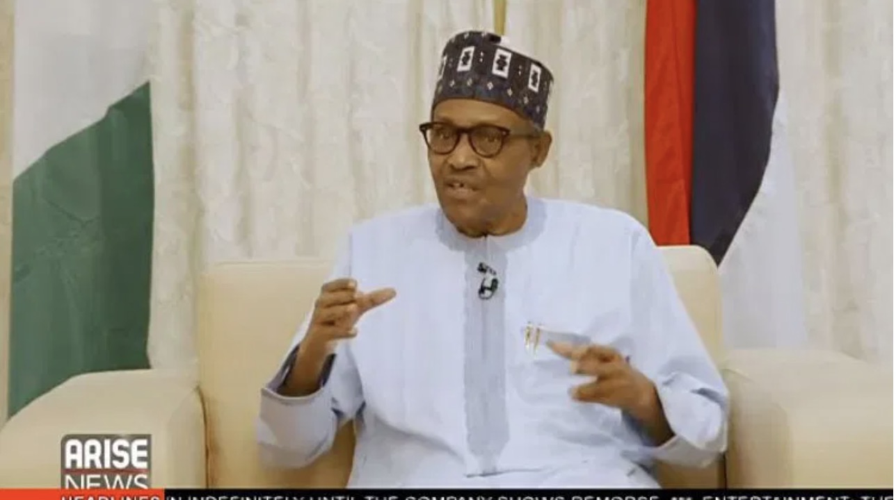 Buhari on Arise TV on Thursday: did not specify when Twitter ban will be lifted