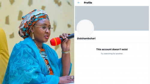 "Long Live Nigeria" - First Lady Aisha Buhari Says As She Deactivates Her Twitter Account 1