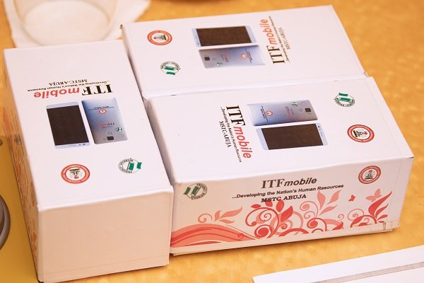 President Buhari Unveils First Ever Made-In-Nigeria Android Phone 'ITF Mobile' [Photos] 6