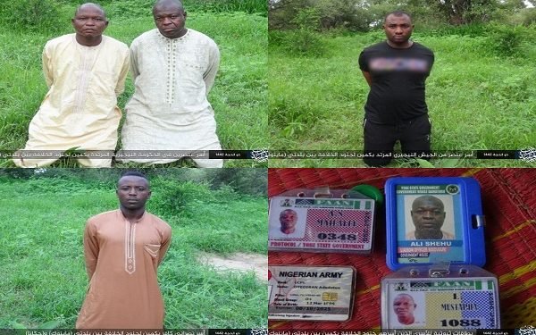 Boko Haram Releases Pictures Of Abducted Soldiers, Yobe Protocol Officers