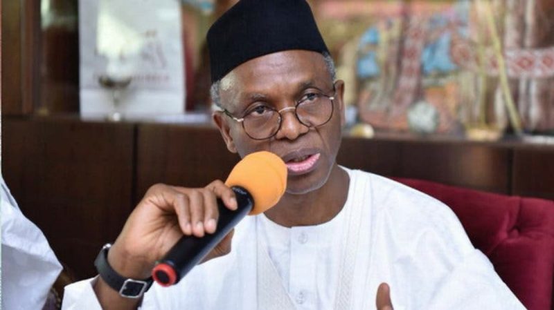 Kaduna governor El-Rufai: His government in a stand-off with the unions