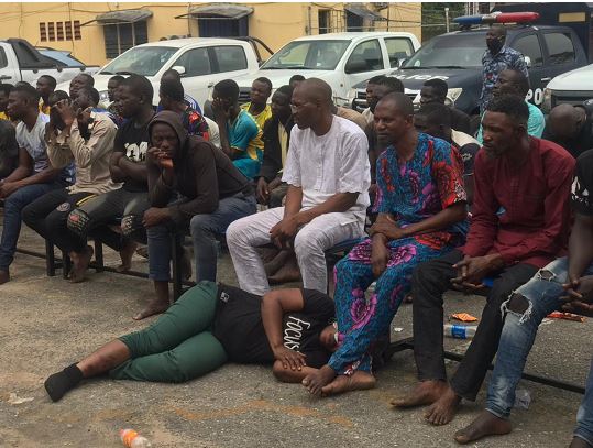 Lagos Police Parade 49 Suspected Participants In Yoruba ...