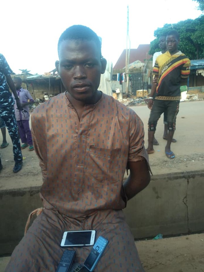Phone Thief Caught After He Fell Asleep While Robbing A Kebbi Mosque [Photos] 5
