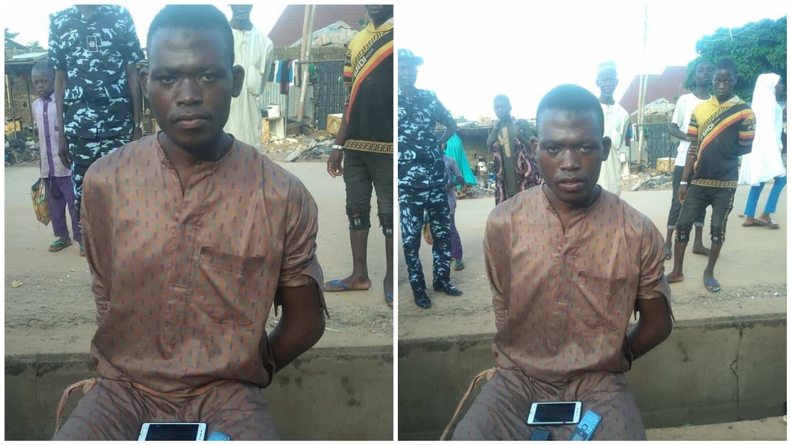 Phone Thief Caught After He Fell Asleep While Robbing A Kebbi Mosque [Photos]