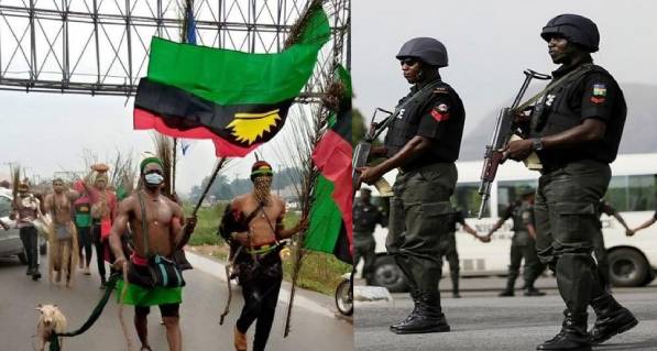 Many Killed As Police Clashes With IPOB/ESN After Invading Their Camp In Imo