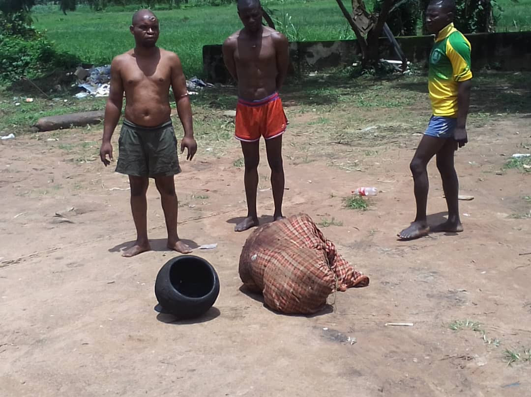 The suspected ritualists