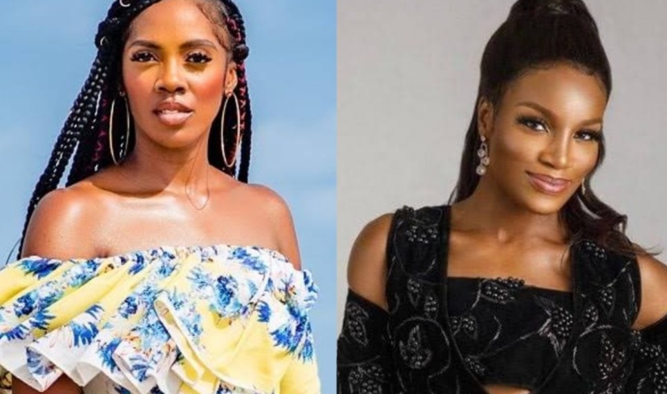 Tiwa Savage And Seyi Shay Reconciles After They Were Seen Fighting At Lagos Salon