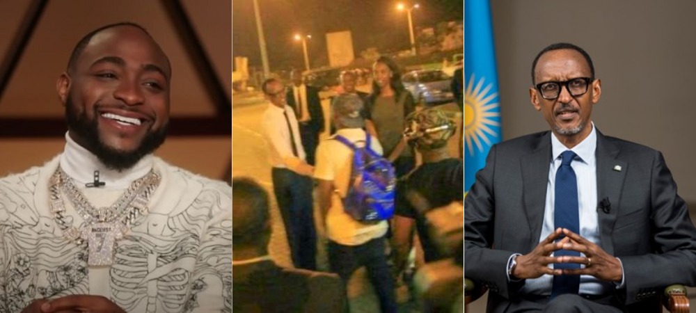 Davido Reveals How He Felt When Rwanda President Picked Him Up From The Airport