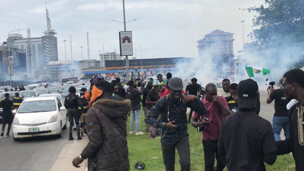 EndSARS: Police Commissioner Reveals Why He Ordered Tear Gas On Protesters [Photos]
