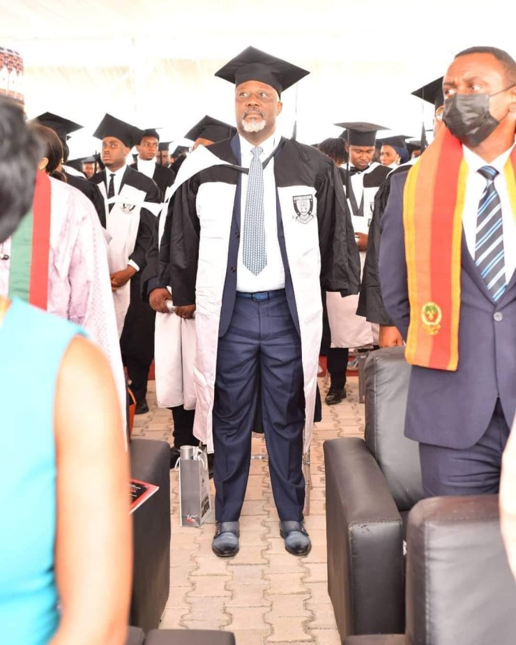 Senator Dino Melaye Emerges Best Graduating Law Student At Baze University [Photos] 1