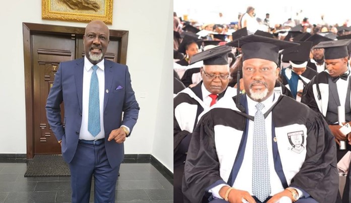 Senator Dino Melaye Emerges Best Graduating Law Student At Baze University [Photos]