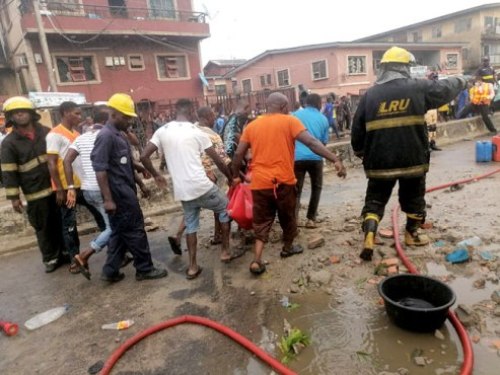 Three People Confirmed Dead, Many Injured As Gas Explosion Rocks Ladipo In Lagos