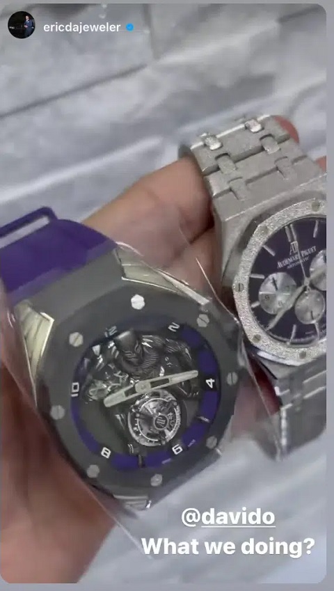 The wrist watch worth millions of naira