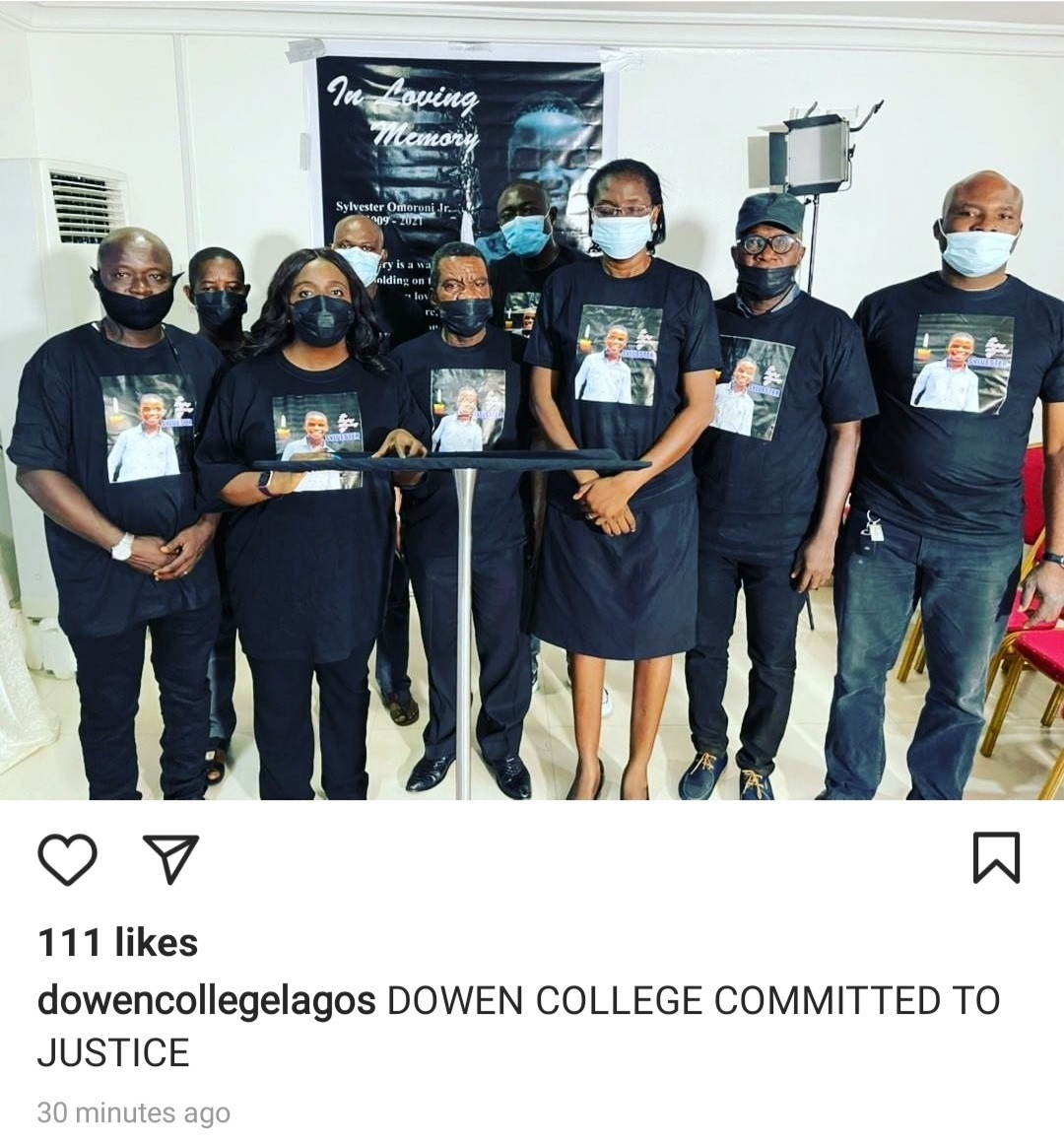 Dowen College staff wear t-shirt with Sylvester
