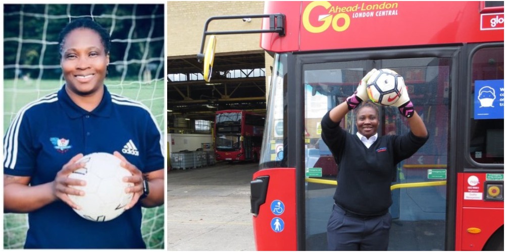 Ex-Nigerian Goalkeeper Rachael Ayegba Dumps Football, Becomes Bus Driver In London