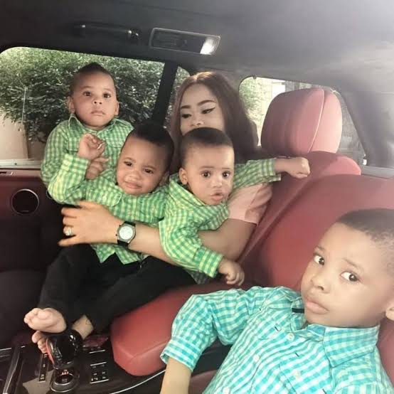 Chikwendu and her kids
